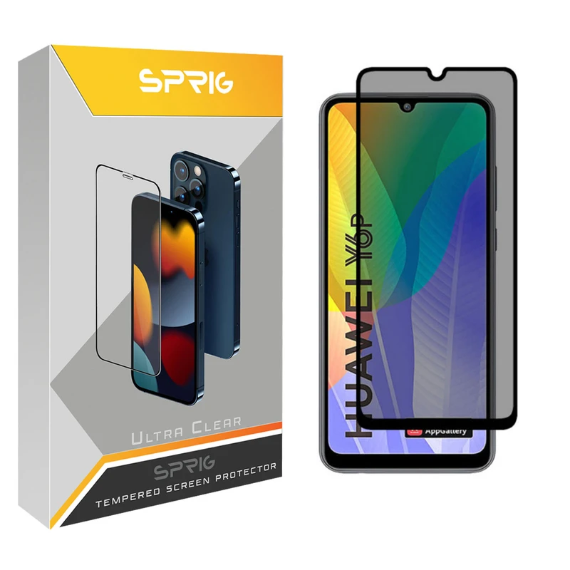 محافظ صفحه نمایش حریم شخصی اسپریگ مدل PRVSP مناسب برای گوشی موبایل هوآوی Y6p