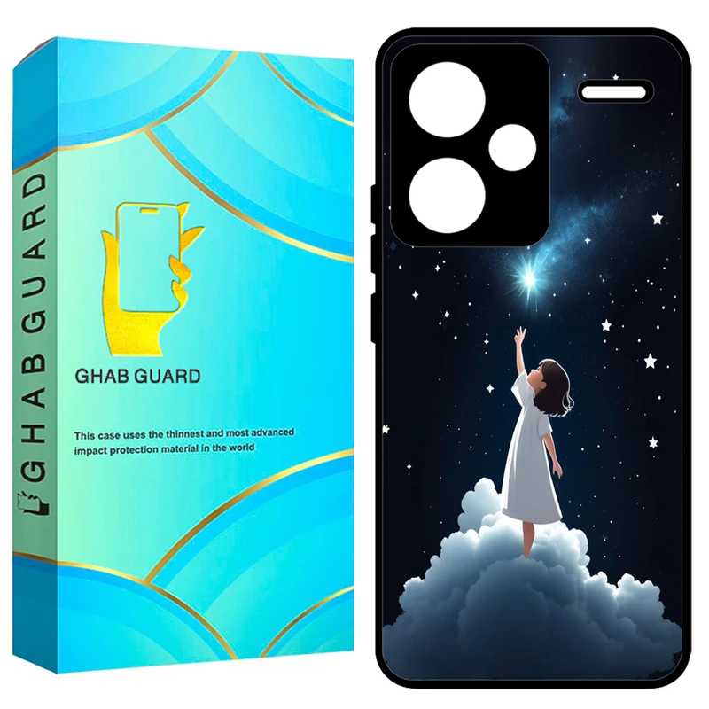 کاور قاب گارد طرح دخترانه مدل GCHPN13PL مناسب برای گوشی موبایل شیائومی Redmi Note 13 Pro Plus