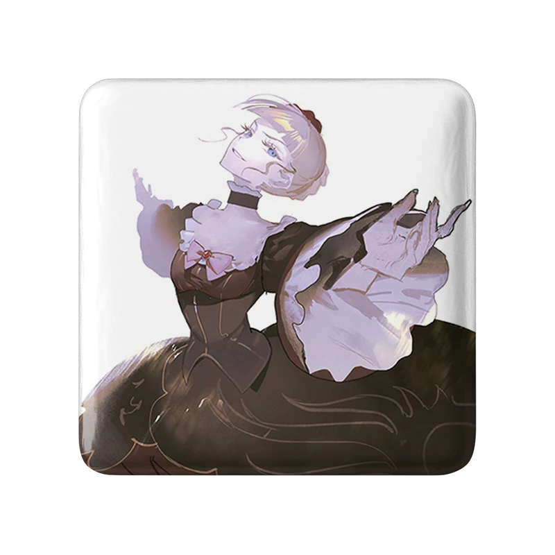 مگنت خندالو طرح بازی اومینکو (Umineko) مدل مربعی کد 34599