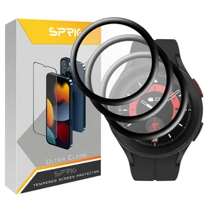 محافظ صفحه نمایش نانو اسپریگ مدل Pmma-SPG مناسب برای ساعت هوشمند سامسونگ Galaxy Watch 5 Pro بسته سه عددی