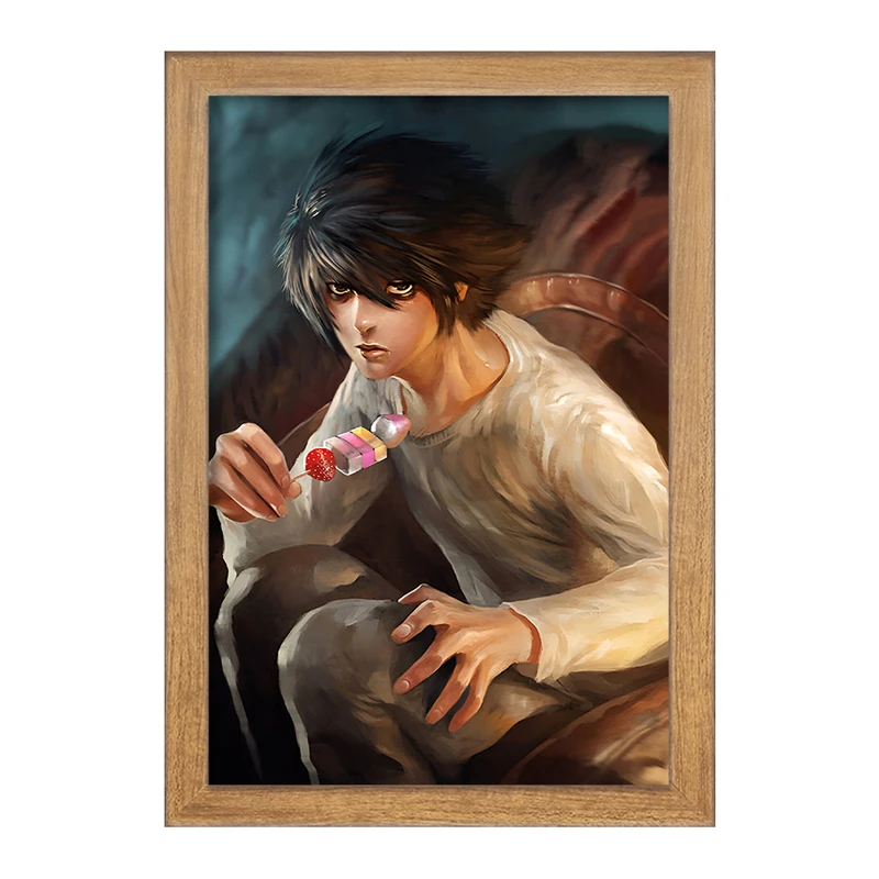 تابلو خندالو مدل انیمه دفترچه مرگ (Death Note) کد F9054