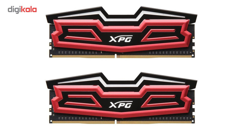 رم کامپیوتر دو کاناله DIMM ای دیتا مدل XPG SPECTRIX D40 با فرکانس 3000 مگاهرتز ظرفیت 16 گیگابایت