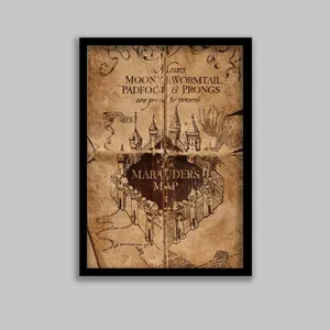 تابلو مدل هری پاتر Harry Potter کد LA-G10580-2