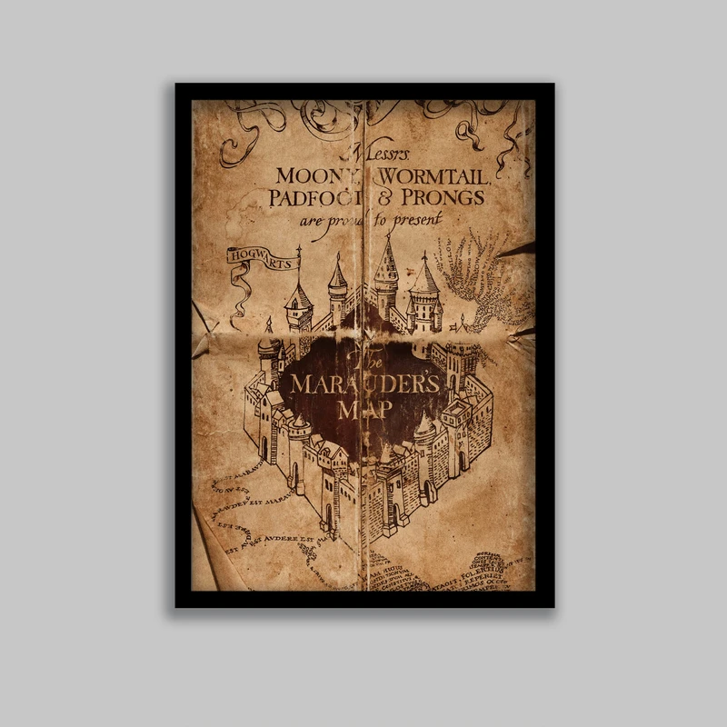 تابلو مدل هری پاتر Harry Potter کد LA-G10580-2