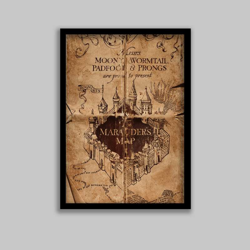 تابلو مدل هری پاتر Harry Potter کد LA-G10580-2 تابلو مدل هری پاتر Harry Potter کد LA-G10580-2