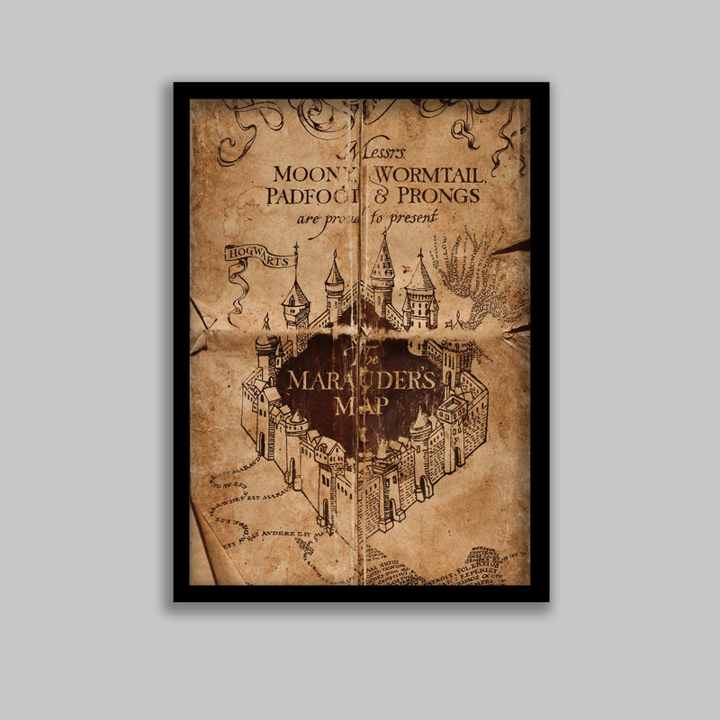 تابلو مدل هری پاتر Harry Potter کد LA-G10580-2 تابلو مدل هری پاتر Harry Potter کد LA-G10580-2