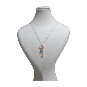 گردنبند نقره زنانه پاپاتیا سیلور مدل ابر