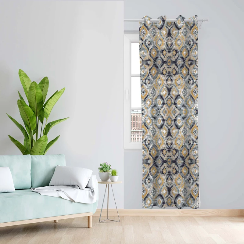 پرده مدل مخمل پانچی کد 5434 z سایز 140x200 سانتی متر