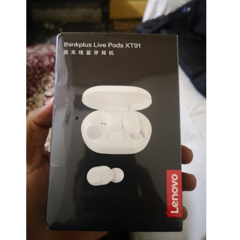 هدست لنوو مدل BEH XT91 TWS True Earphone Wireless  Noise Reduction 1