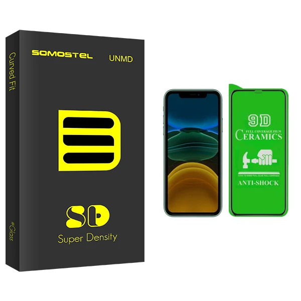 محافظ صفحه نمایش سرامیکی سوماستل مدل SD Glass مناسب برای گوشی موبایل اپل IPHONE XR/11