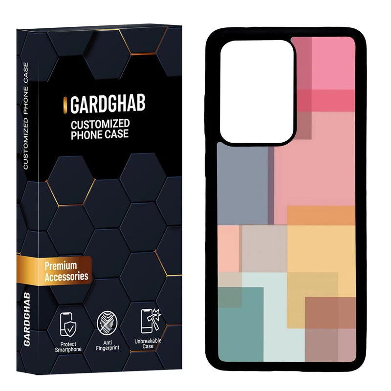 کاور گارد قاب مدل پشت گلس ساده مناسب برای گوشی موبایل سامسونگ  Galaxy S20 Ultra