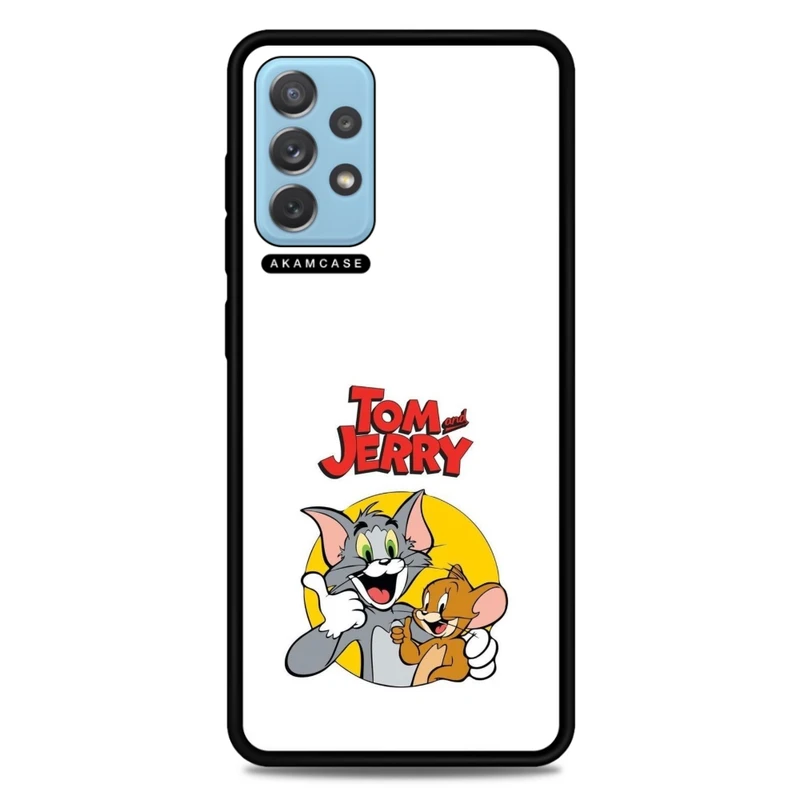 کاور آکام مدل AMC-WSGA72-TOM & JERRY18 مناسب برای گوشی موبایل سامسونگ Galaxy A72