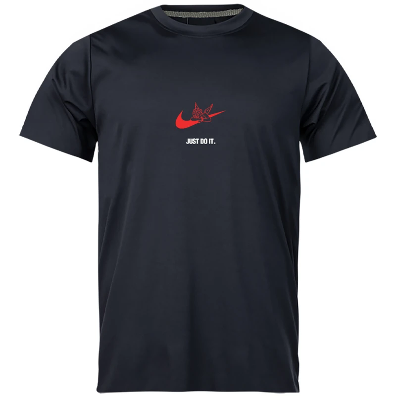 تی‌شرت آستین کوتاه مردانه مدل 027 - angel