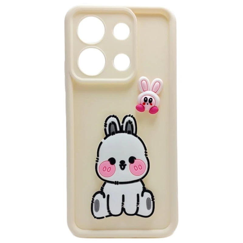 کاور قاب آوش طرح عروسکی مدل دخترانه 7 مناسب برای گوشی موبایل شیائومی REDMI NOTE13 4G