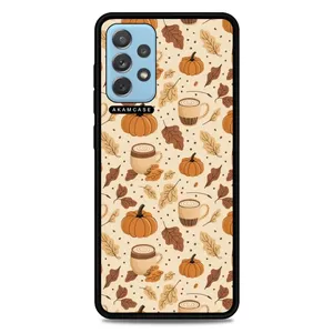 AKAM AMC-WSGA72-PUMPKIN-24 Cover For Samsung Galaxy A72