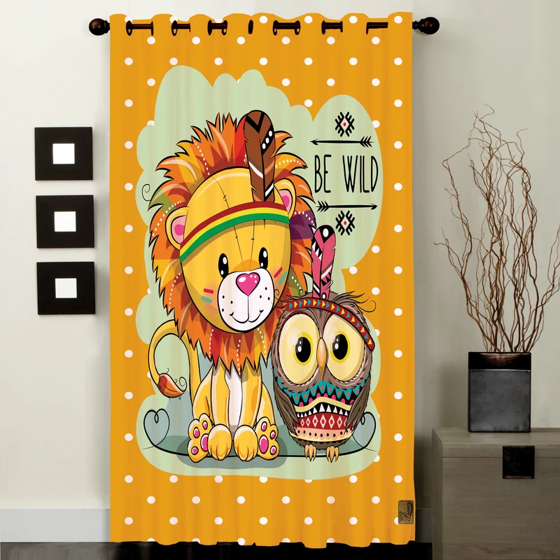 پرده رنس مدل CC1-50613 سایز 138x290سانتی متر 