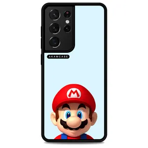 AKAM AMCWSGS21U-SUPER MARIO15 Cover For Samsung Galaxy S21 Ultra