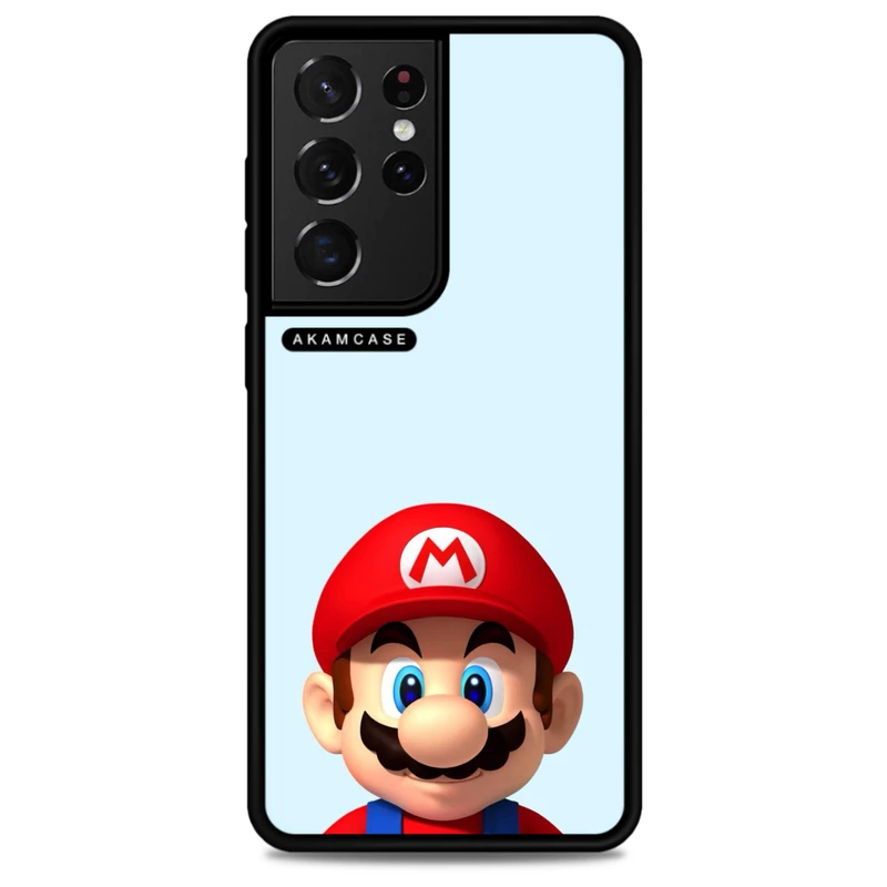 کاور آکام مدل AMCWSGS21U-SUPER MARIO15 مناسب برای گوشی موبایل سامسونگ Galaxy S21 Ultra
