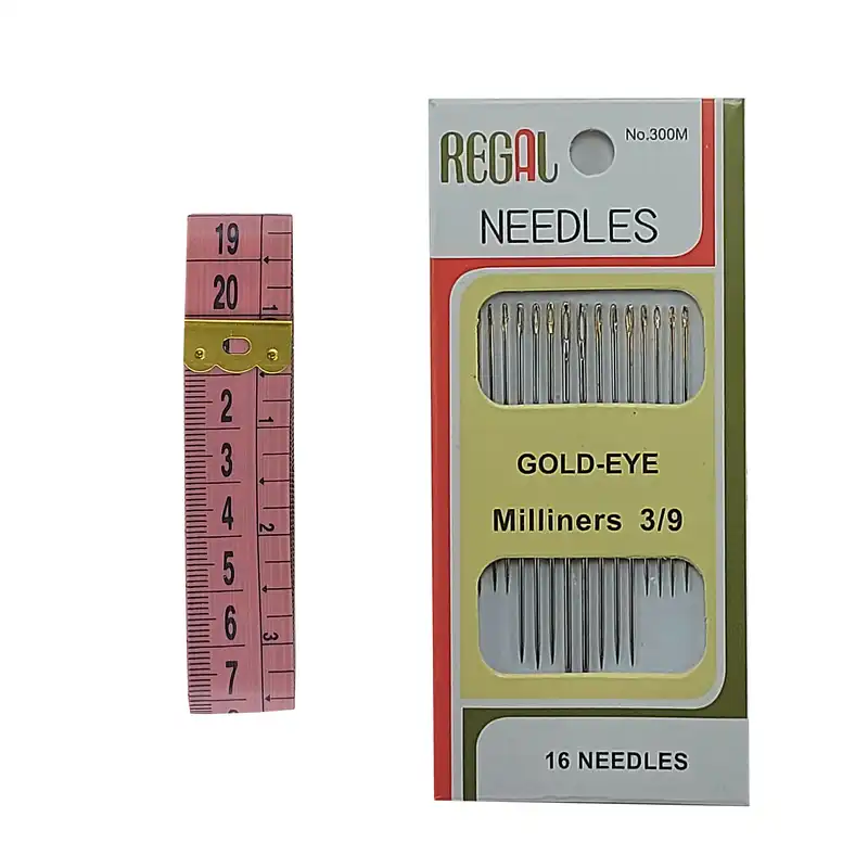 متر خیاطی و سوزن خیاطی مدل N001