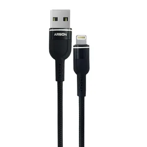 کابل تبدیل لایتنینگ به USB آرسون مدل AN-A30 طول 0.3 متر