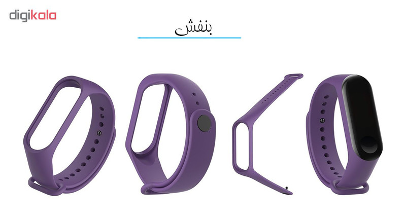مچ بند هوشمند سومگ مدل M3 به همراه 2 عدد بند سیلیکونی