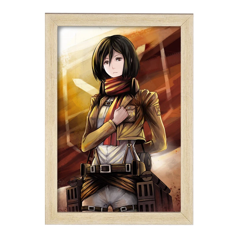 تابلو خندالو مدل میکسا انیمه اتک آن تایتان Attack on Titan  کد 4848