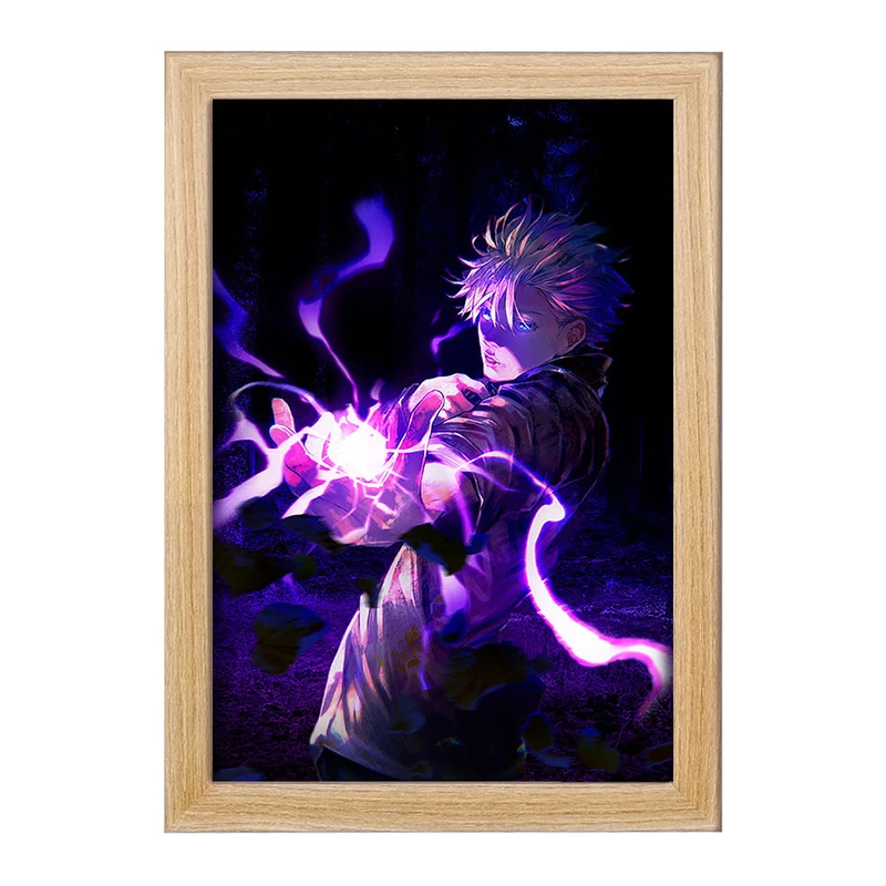 تابلو خندالو مدل گوجو ساتورو انیمه جوجوتسو کایزن کد F751