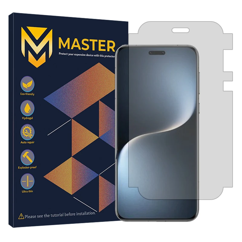 محافظ صفحه نمایش شفاف مستر مدل Resistant مناسب برای گوشی موبایل آنر Magic 7 Pro