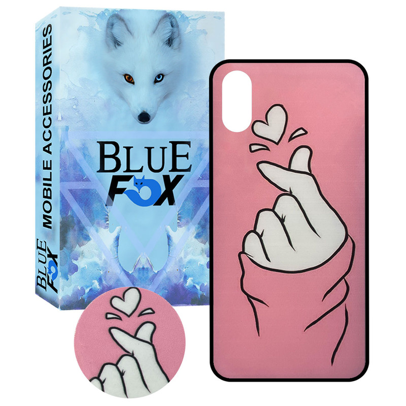 کاور بلوفاکس مدل BFTAPLCASE-2 مناسب برای گوشی موبایل اپل Iphone X/XS به همراه پایه نگهدارنده