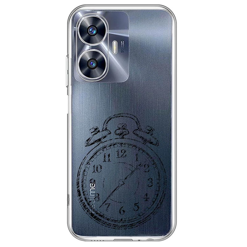 کاور مگافون طرح ساعت مدل C64-B مناسب برای گوشی موبایل ریلمی C55