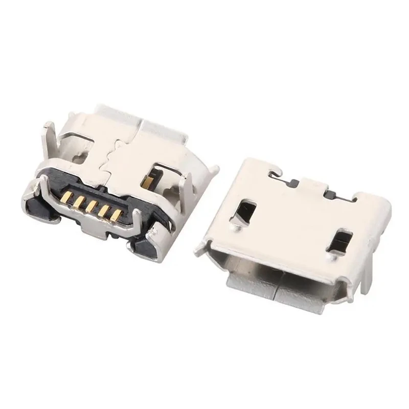 کانکتور شارژ Micro USB مدل 5Pin مناسب برای دستگاه کارتخوان Pax S910 / Nexgo G2 بسته 2 عددی