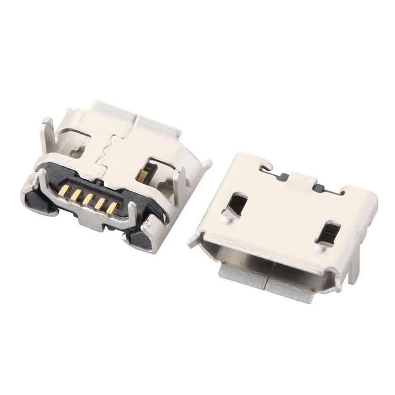 کانکتور شارژ Micro USB مدل 5Pin مناسب برای دستگاه کارتخوان Pax S910 / Nexgo G2 بسته 2 عددی کانکتور شارژ Micro USB مدل 5Pin مناسب برای دستگاه کارتخوان Pax S910 / Nexgo G2 بسته 2 عددی