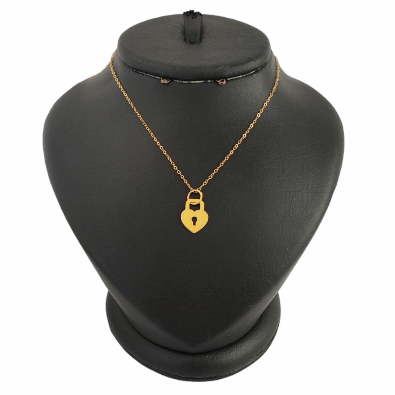 گردنبند طلا 18 عیار زنانه لیردا مدل قفل ngn