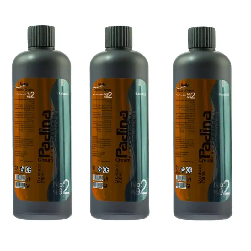 اکسیدان پادینا مدل O9-750 نه درصدی حجم 750 میلی لیتر بسته 3 عددی