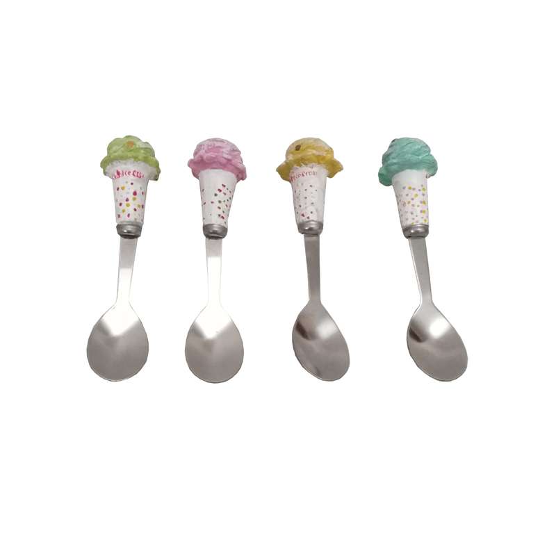 قاشق بستنی خوری مدل 008 مجموعه 4 عددی