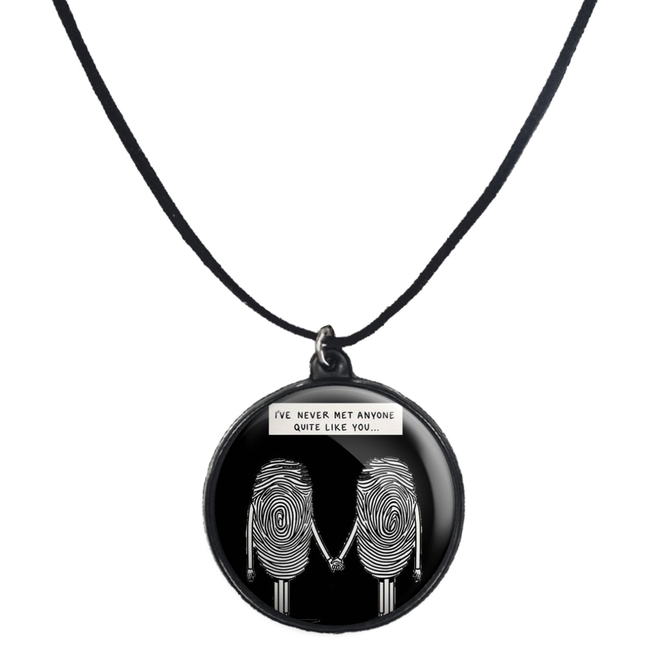 گردنبند پرمانه طرح عاشقانه کد pmb.5448 مدل دو طرفه