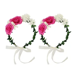 تاج مو دخترانه مدل رز کد 2 بسته 2 عددی