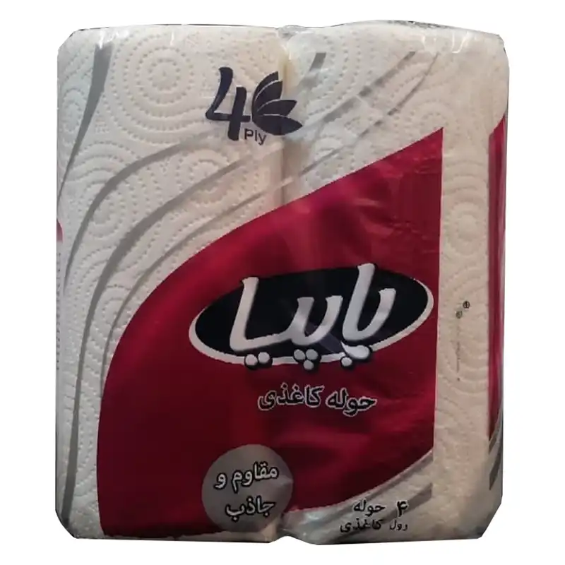 دستمال حوله ای پاپیا مدل اولترا بسته 4 عددی