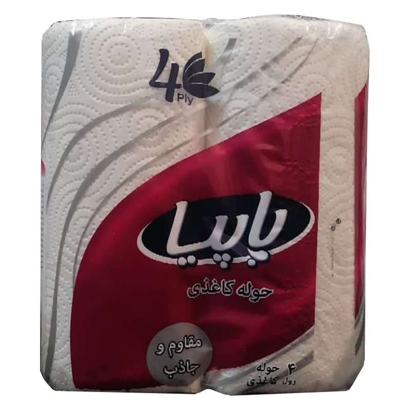 دستمال حوله ای پاپیا مدل اولترا بسته 4 عددی