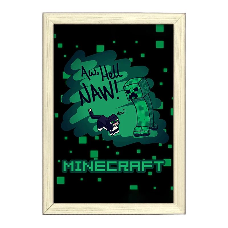 تابلو خندالو طرح بازی ماینکرافت (Minecraft) کد 37008