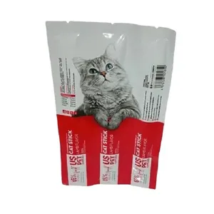 تشویقی گربه یو اس پت مدل مدادی طعم بره وزن 60 گرم بسته 3 عددی