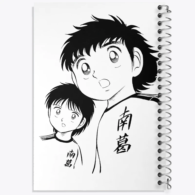 دفتر ژورنال نویسی 50 برگ خندالو مدل نقطه ای طرح سوباسا فوتبالیست ها کد 37067