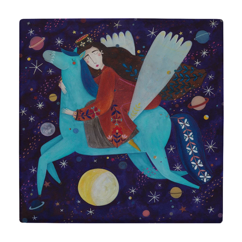 زیر لیوانی طرح پرنسس و اسب بالدار کد    2252126_18