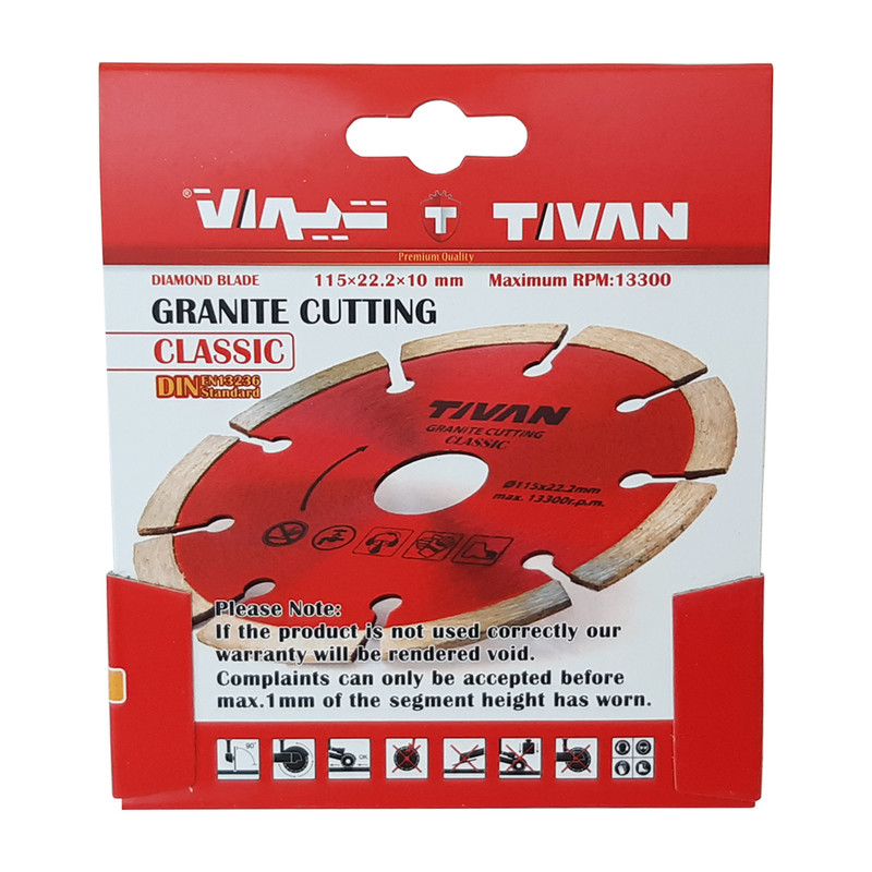 صفحه برش گرانیت تیوان مدل AT- 115MM