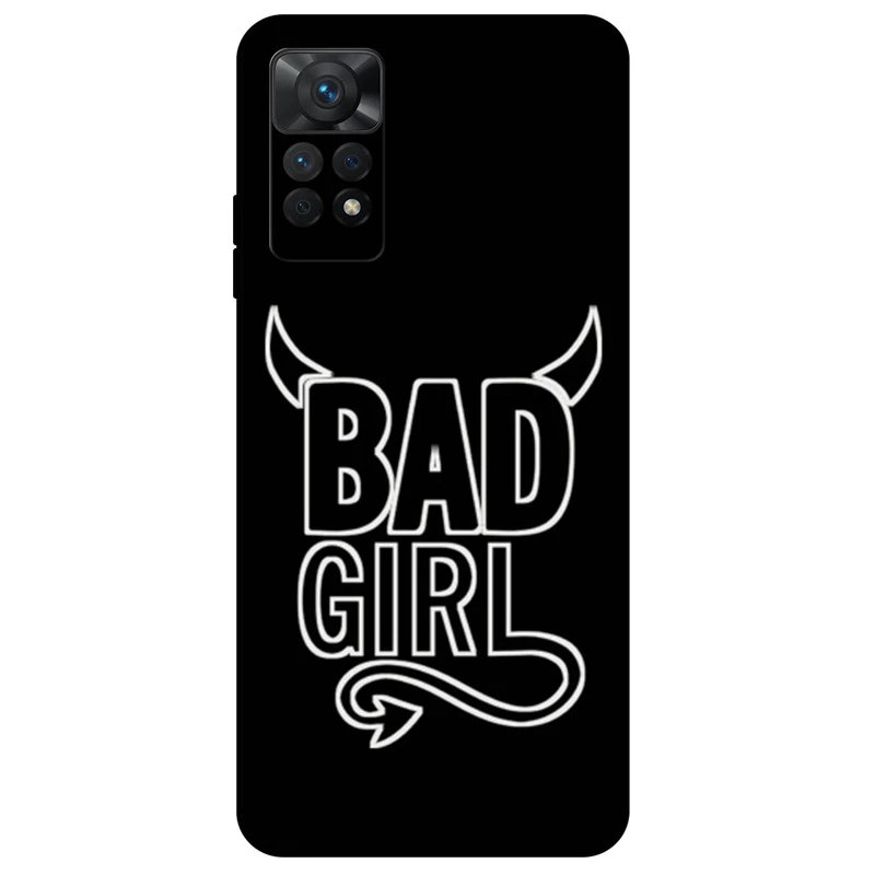 کاور مگافون طرح دختر بد مدل 8105 مناسب برای گوشی موبایل شیائومی Redmi Note 12 Pro 4G