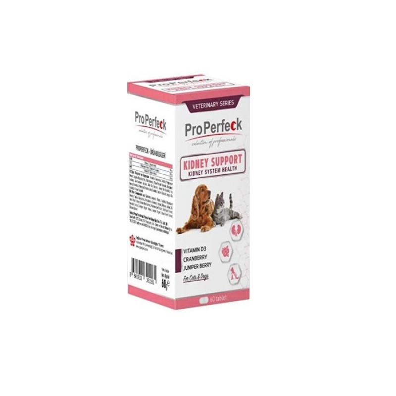 قرص مکمل تقویت کلیه سگ و گربه پروپرفک مدل kidney وزن 100 گرم