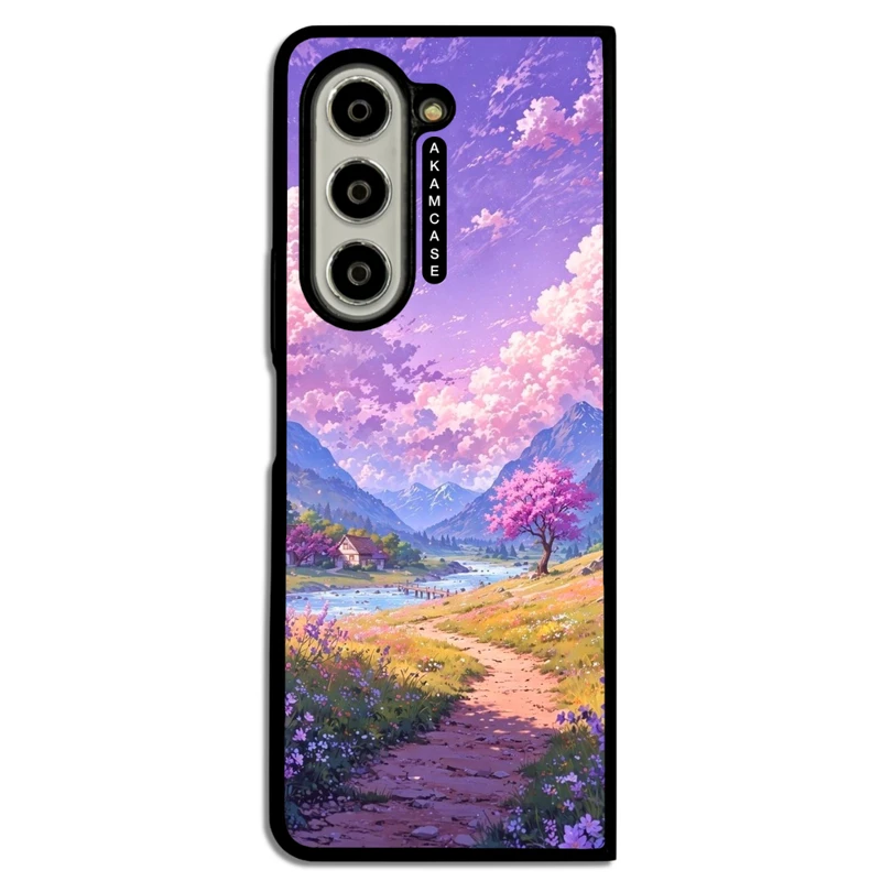 کاور آکام مدل AMC-WSGZFOLD5-NATURE-22 مناسب برای گوشی موبایل سامسونگ Galaxy Z Fold 5