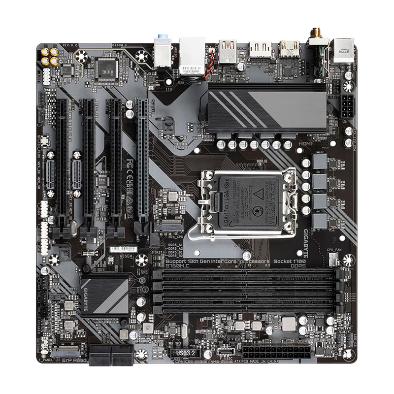 مادربرد گیگابایت مدل B760M C rev. 1.0