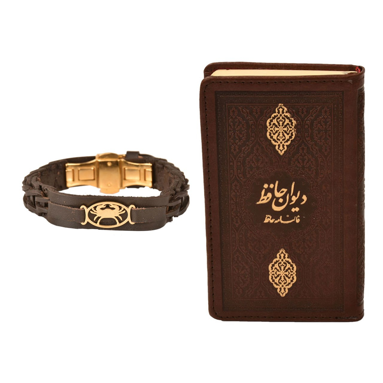 ست هدیه طرح تولد تیر  کهن چرم  مدل m118- 4