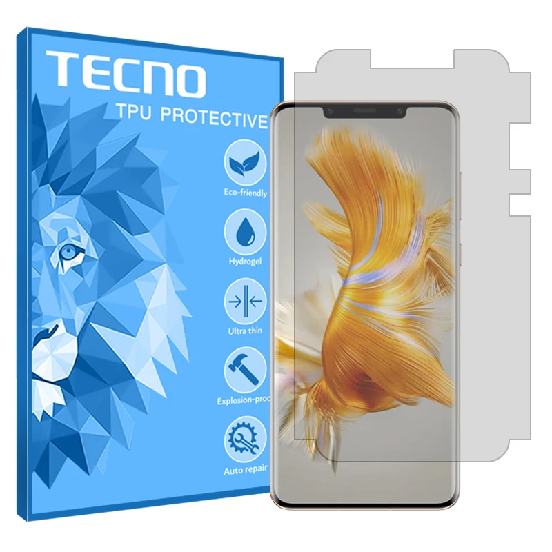 محافظ صفحه نمایش شفاف تکنو مدل Resistant مناسب برای گوشی موبایل هوآوی Mate 50 Pro